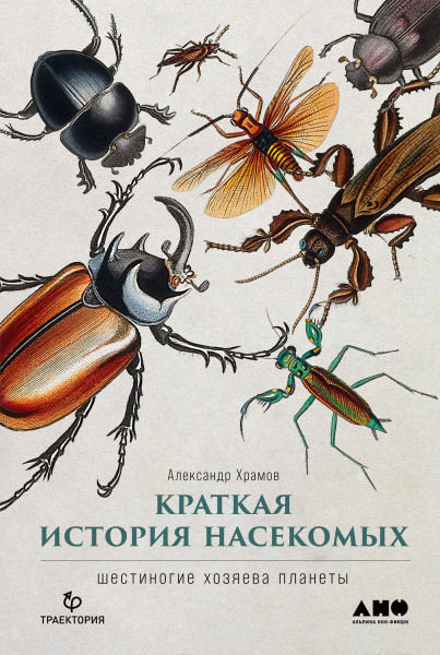 Краткая история насекомых обложка.