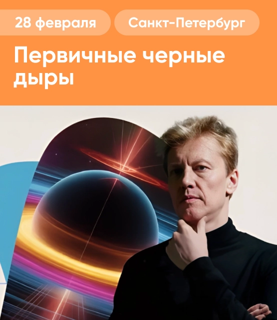 Обложка Первичные черные дыры