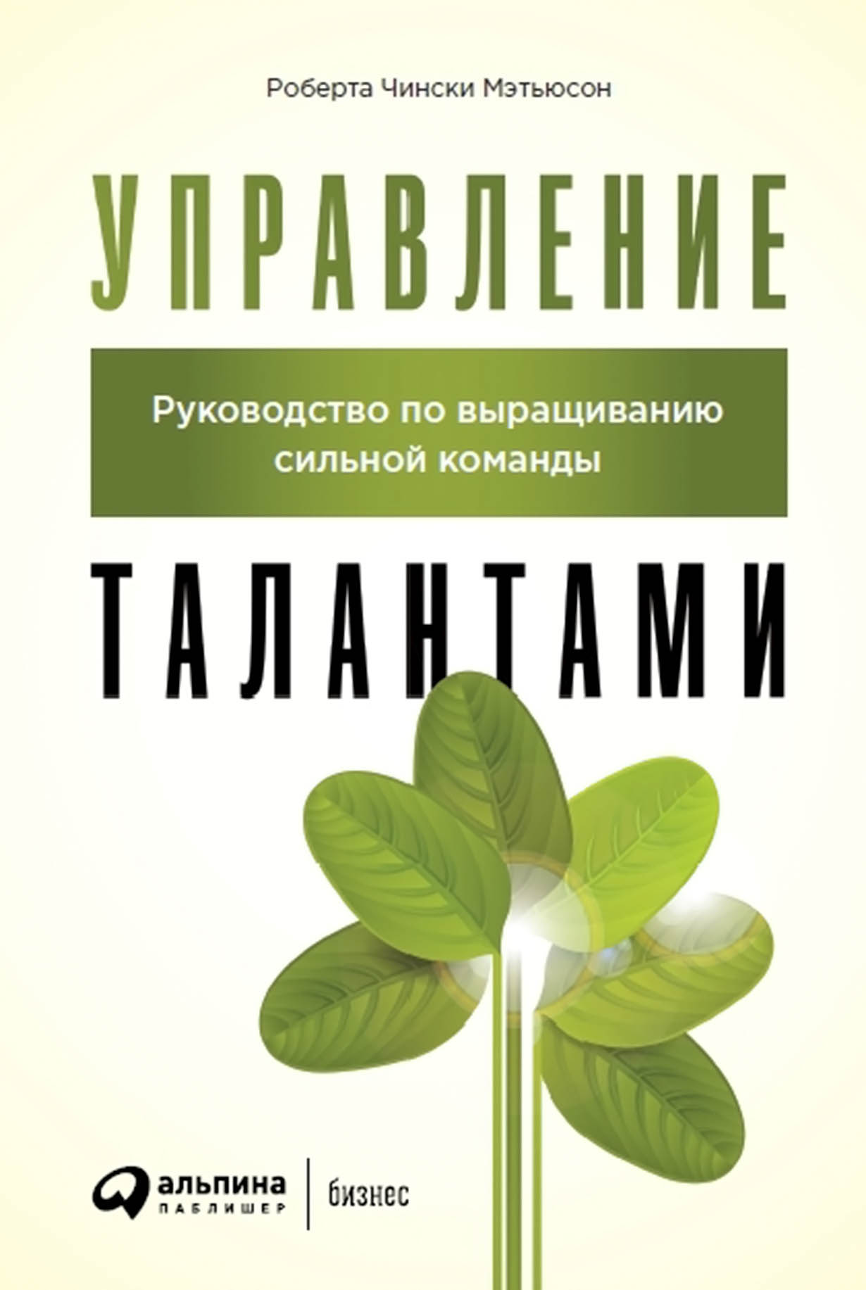 Управление талантами: Руководство по выращиванию сильной команды — купить  книгу Роберты Чински Мэтьюсон на сайте alpinabook.ru