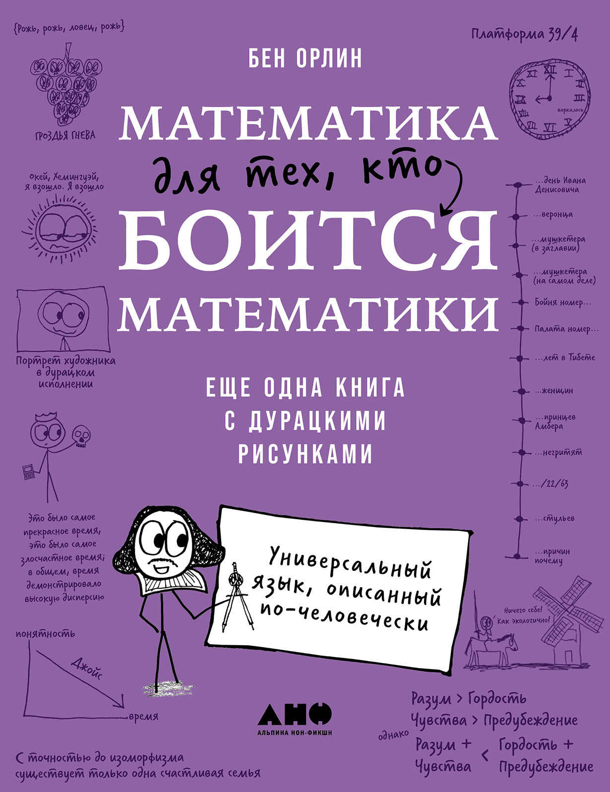 Математика для тех кто боится математики Еще одна книга с дурацкими рисунками 956₽