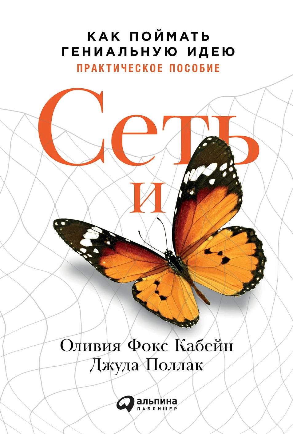 Сеть и бабочка обложка.