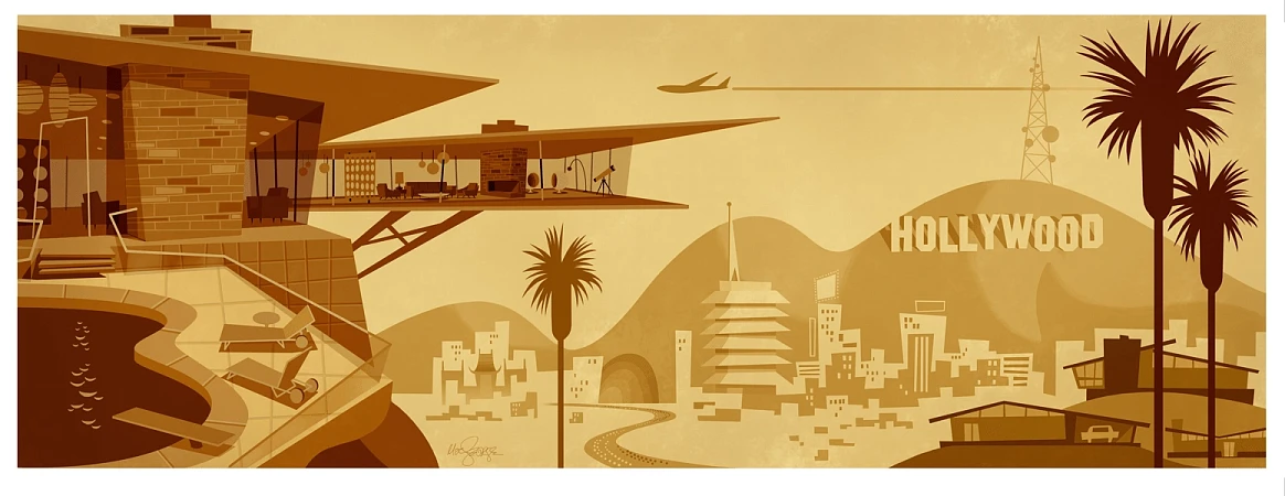 Как смотрят кино в Южной Калифорнии