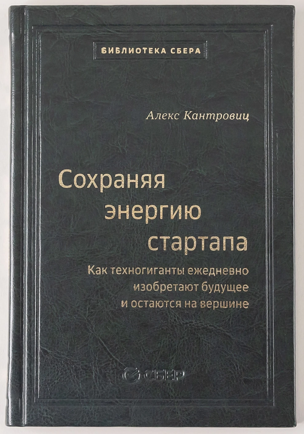 Сохраняя энергию стартапа обложка.