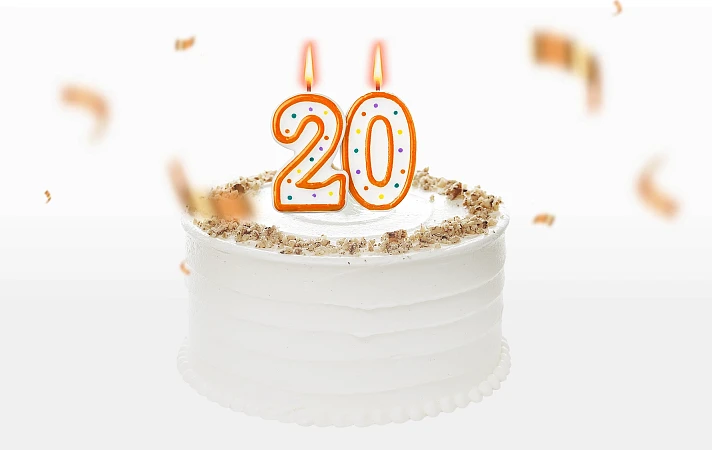 Альпине 20 лет!